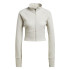 Chaqueta De Yoga adidas Aeroready Studio Beige Mujer