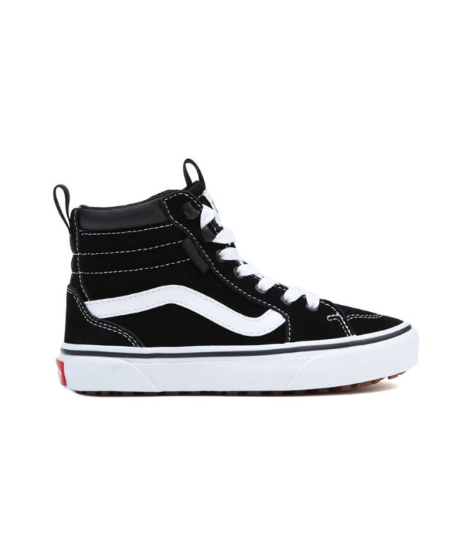 Zapatillas negras Vans Filmore Hi Platform Niño