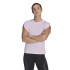 Camiseta de trainning adidas Floral Mujer Lila