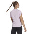 Camiseta de trainning adidas Floral Mujer Lila