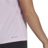 Camiseta de trainning adidas Floral Mujer Lila
