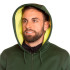 Chaqueta con Capucha verde de montaña Trangoworld Ripon Hombre