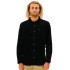 Camisa negra Rip Curl State Cord Hombre
