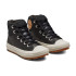 Zapatillas negras Converse Chuck Taylor All Star Berkshire Leather Niña