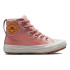 Zapatillas rosas Converse Chuck Taylor All Star Berkshire Leather Niña