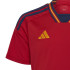 Camiseta roja de fútbol adidas España 22 Infantil