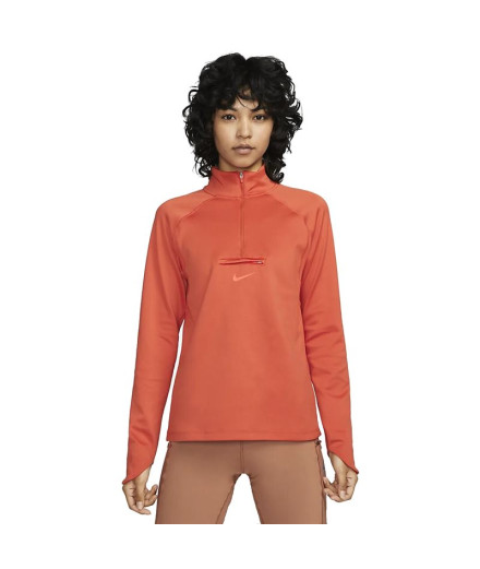 Camiseta Manga Larga naranja de trail Nike Dri-FIT...