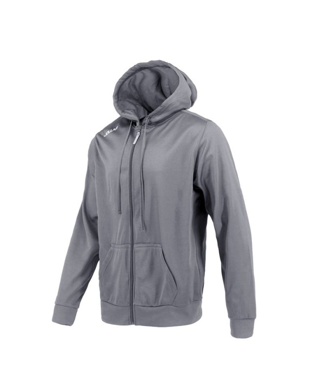 Chaqueta gris de fitness Joluvi Score Hombre