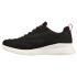 Zapatillas Skechers Bobs Squad 3 - Whip-Splash Negras Mujer