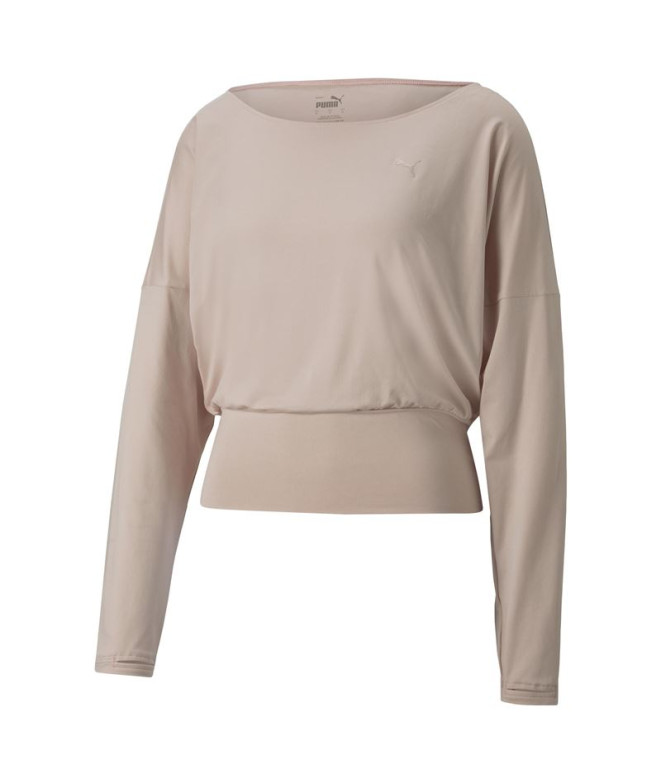 Sudadera de Yoga Puma Studio Yogini Lite Rosa...