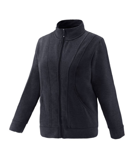Chaqueta de fitness Joluvi Donna Negra Mujer