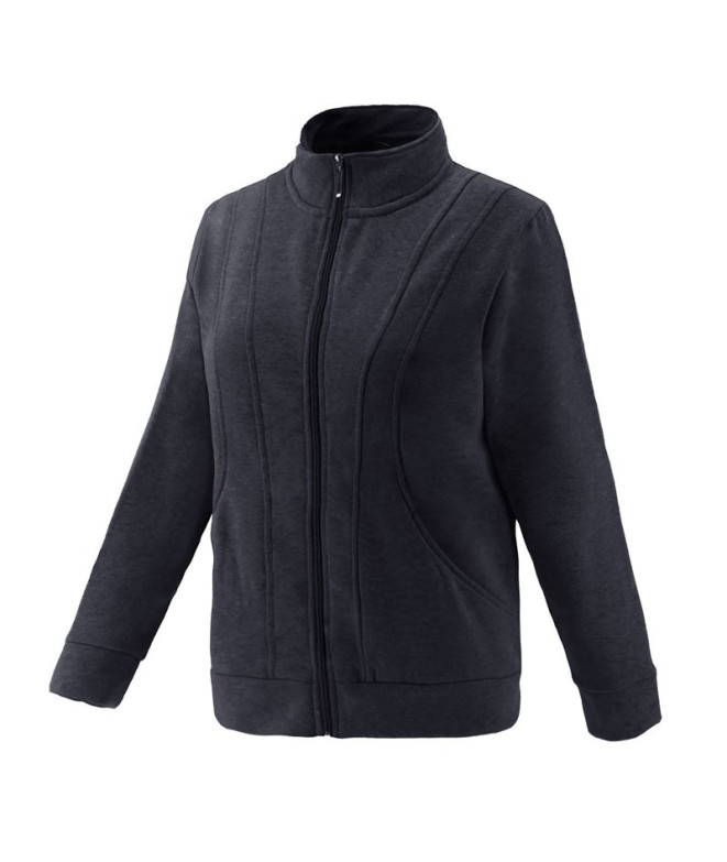 Chaqueta de fitness Joluvi Donna Negra Mujer