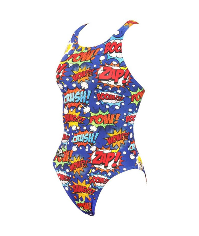 Bañador azul de natación Turbo Pro-Racer Boom...