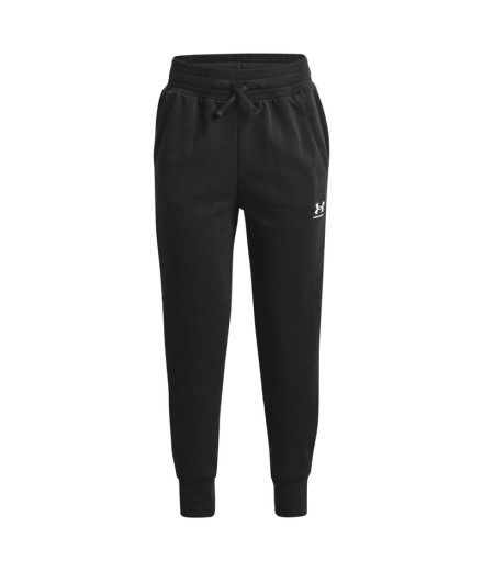 Pantalones Largos negros Under Armour Rival Fleece Niña