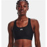 Sujetador Deportivo negro Under Armour HeatGear Mid Mujer
