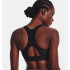 Sujetador Deportivo negro Under Armour HeatGear Mid Mujer