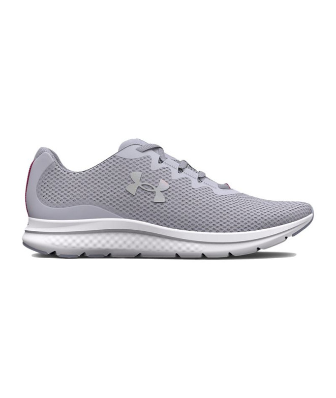 Zapatillas grises de running Under Armour...