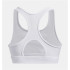 Sujetador Deportivo blanco Under Armour HeatGear Mid Mujer