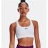 Sujetador Deportivo blanco Under Armour HeatGear Mid Mujer