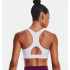 Sujetador Deportivo blanco Under Armour HeatGear Mid Mujer