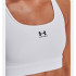 Sujetador Deportivo blanco Under Armour HeatGear Mid Mujer