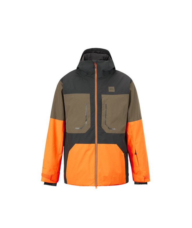 Chaqueta negra de snowboard Picture Elfyn Hombre