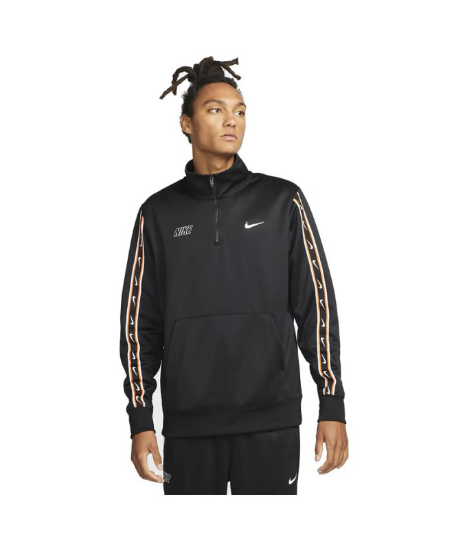 Sudadera Nike Sportswear Repeat Negra Hombre