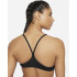 Bikini de Playa Y Piscina Nike Racerback Mujer Negro