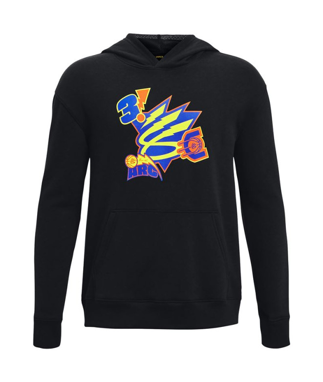 Sudadera Under Armour Curry Big Splash negra Niño