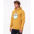 Sudadera con Capucha amarilla Rip Curl Down The Line Hombre