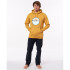 Sudadera con Capucha amarilla Rip Curl Down The Line Hombre