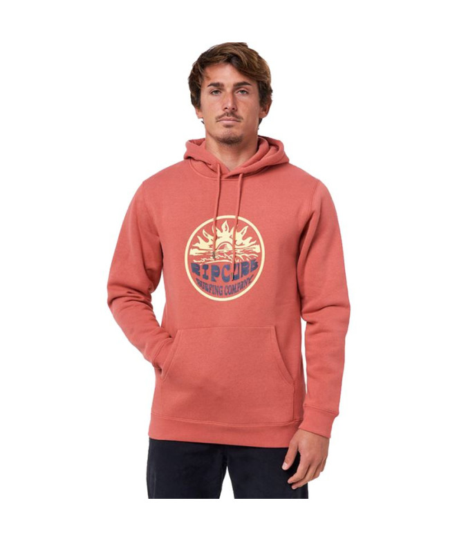 Sudadera con Capucha rosa Rip Curl Down The...