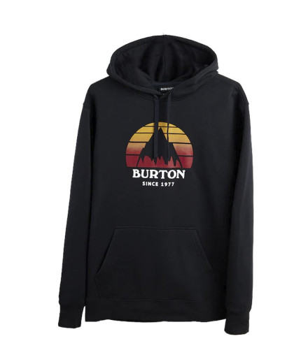 Sudadera Burton Underhill Negro Hombre