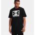 Camiseta Under Armour ABC Camo Boxed Logo negra Hombre