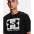 Camiseta Under Armour ABC Camo Boxed Logo negra Hombre