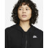 Chaqueta Nike Sportswear Club Fleece negro Mujer