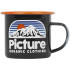 Taza de Montaña Picture Sherman Cup Negra