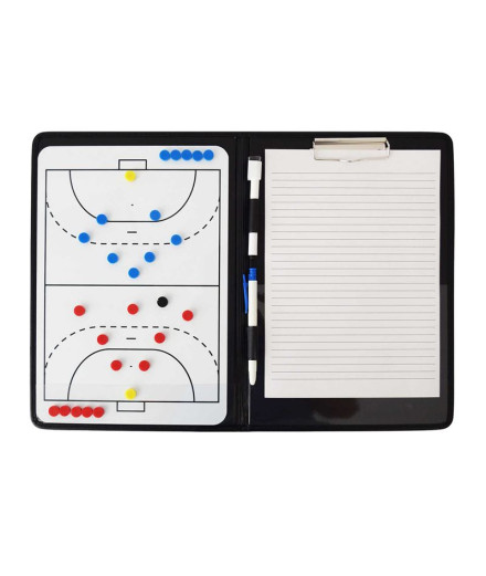 Carpeta tactica negra Zastor Coach Futbol Sala