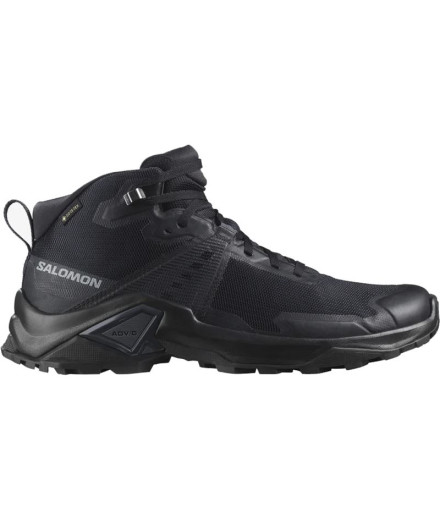 Botas de senderismo Salomón X Raise 2 Gore Tex negro Hombre