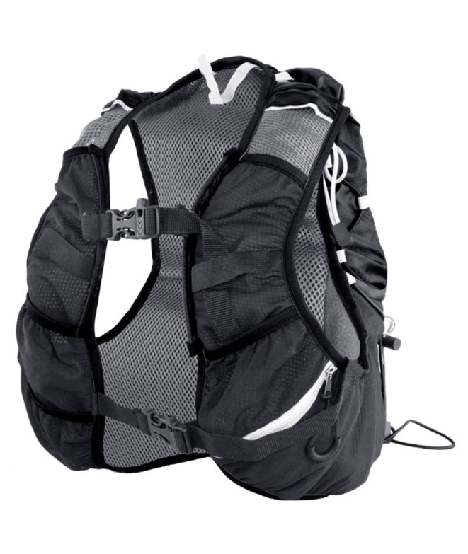Mochila chaleco de running Jouvi Ultratrail Negro