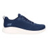 Zapatillas Skechers Bobs Squad Chaos - F Mujer Navy Engineered Knit