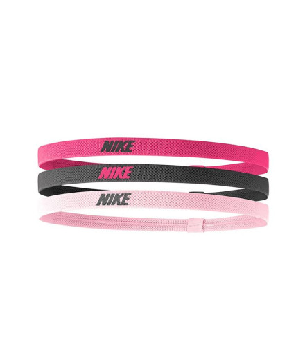 Cinta de pelo fitness Nike Elastic 2.0 Rosa