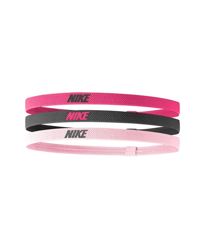 Cinta de pelo fitness Nike Elastic 2.0 Rosa