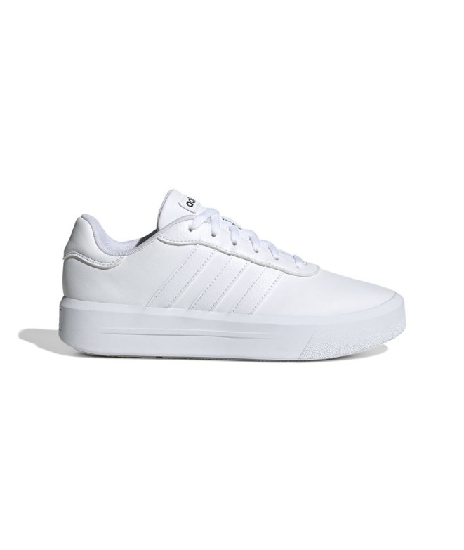 Zapatillas adidas Court Platform blanco Mujer