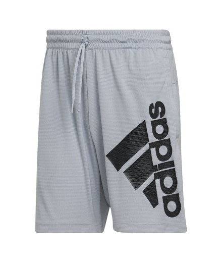 Pantalones de fitness adidas Big Badge Of Sport Gris Hombre