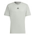 Camiseta de yoga adidas Aeroready blanco Hombre