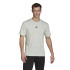 Camiseta de yoga adidas Aeroready blanco Hombre
