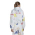 Chaqueta adidas Essentials Multi-Colored Logo Loose Fit Blanco Mujer