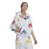 Chaqueta adidas Essentials Multi-Colored Logo Loose Fit Blanco Mujer