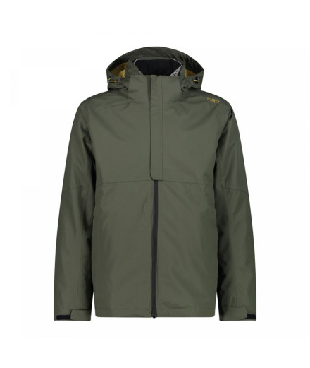 Chaqueta de montaña CMP 3 en 1 Hombre Verde